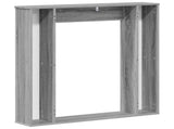 Fireplace Surround Grey Sonoma 100 x 20 x 100 cm 8006621