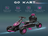 Kids Pedal Go Kart, with Adjustable Seat, Inflatable Tyres - Pink T3398P348332