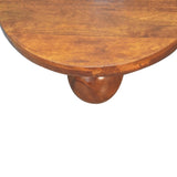 Chestnut Central Ball Table IN3573