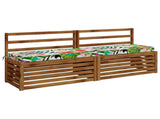 2-Piece Bench Cushions SOEST 2 pcs 100% Polyester Multicolour 950045