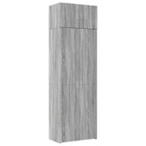 Storage Cabinet Grey Sonoma 70x42.5x225 cm Engineered Wood 3281327