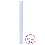 Window Films 5 pcs Static Frosted Grey PVC 3208946