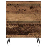 Bedside Cabinet Old wood 40 x 35 x 50 cm Engineered wood 863482