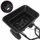 Spreader Black 53 x 108 x 74 cm PVC and Steel 42019628