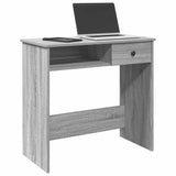 Desk Grey Sonoma 80x40x75 cm Engineered Wood 860477