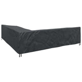 Furniture Cover Black 300 x 300 x 80 cm 600D Oxford Fbric 4105671