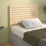 Bed Headboard 106x4x100 cm Solid Wood Pine 819005