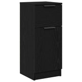 Sideboard 2 pcs Black Oak 30 x 30 x 70 cm Engineered Wood 862773
