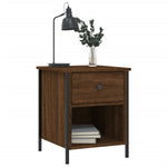 ZNTS Bedside Cabinets 2 pcs Brown Oak 40x42x50 cm Engineered Wood 825942