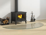 Fireplace Glass Plate Transparent 1200 x 500 mm Glass 353842