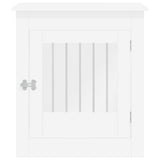 Dog Crate Furniture White 64.5x80x71 cm Engineered Wood 838330