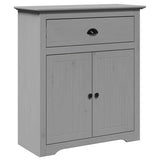 Hallway Cabinet BODO Grey 80x35x90 cm 4016868