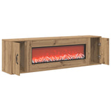 Electric Fireplace Artisan Oak 155 x 30 x 44 cm Engineered wood 8021022