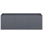 ZNTS Planter Anthracite 120x40x40 cm Cold-rolled Steel 860677