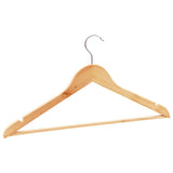100 pcs Clothes Hanger Set Non-slip Hardwood 289913