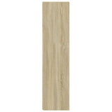 Corner Cabinet Sonoma Oak 33x33x132 cm Engineered Wood 809038
