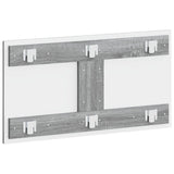 Wall-Mounted Headboard UTRECHT Grey Sonoma Engineered Wood 897861