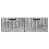 Wall-Mounted TV Cabinet Concrete Grey 98 x 31 x 30 cm 899068