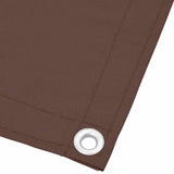 Balcony Screen Brown 120x1000 cm 100% Polyester Oxford 4000398