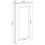 Cellar Window Internal Colour White RISOR 30 x 80 cm 42047980