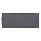 Pallet Cushion Set 2 pcs Anthracite 100 x 40 x 8 cm 42001688
