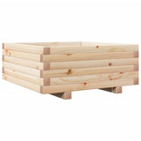 Garden Planter 60x60x26.5 cm Solid Wood Pine 847298