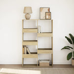 Bookcase Sonoma Oak 100x33x155.5 cm Engineered Wood 3309395