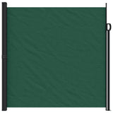 ZNTS Retractable Side Awning Dark Green 200x500 cm 4004470