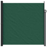 ZNTS Retractable Side Awning Dark Green 200x600 cm 4004560