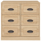 Sideboard Sonoma Oak 70x35.5x67.5 cm Engineered Wood 816435