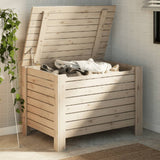 Storage Box with Lid RANA 80x49x54 cm Solid Wood Pine 4002321