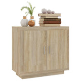 Sideboard Sonoma Oak 80x40x75 cm Engineered Wood 811820