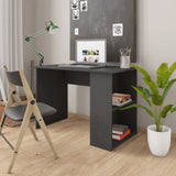 Desk Grey 110x60x73 cm Engineered Wood 800578