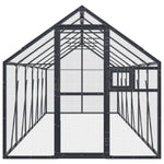 Aviary Anthracite 1.79x6x1.85 m Aluminium 3155804