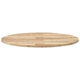 Table Top Round 90x2 cm Solid Wood Acacia 4008687