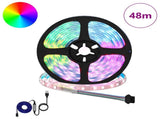 LED Strip 12 pcs Black and Transparent 4000 mm 3429127