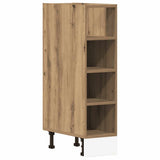 Bottom Cabinet Riga Artisan Oak 20x44.5x81.5 cm Engineered Wood 854192