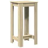 Bar Table Sonoma Oak 51x50x103.5 cm Engineered Wood 854402