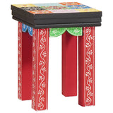Square Table 3 pcs Multicolour 4017583