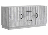 Sideboard Grey Sonoma 89 x 34.5 x 57 cm Engineered Wood 895351