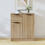Sideboard Sonoma oak 60x30x70 cm Engineered Wood 811109