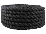 Jute Rope 400 mm 5 m Black 100% Tossa jute 42011639