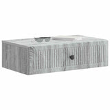 Wall-Mounted Side Table Grey Sonoma 59 x 34.5 x 17 cm 897981