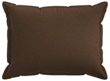 Cushion Cover 6 pcs HOUTEN Brown 80 x 80 cm Faux Linen 921564