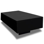 ZNTS Coffee Table High Gloss Black 244024