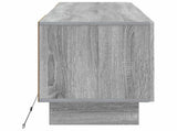 LED TV Cabinet Grey Sonoma Engineered Wood 896031