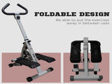 Stepper w/ Handle Hand Grip Workout Fitness Machine For Fitness Aerobic Exercise Home Gym Grey T3398P349148