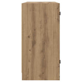 Side Cabinet Artisan Oak 68 x 37 x 75.5 cm Engineered Wood 886247