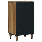 Sideboard with Storage Brown 40 x 33.5 x 75 cm Solid Mango Wood 4018356