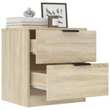 Bedside Cabinets 2 pcs Sonoma Oak Engineered Wood 811221